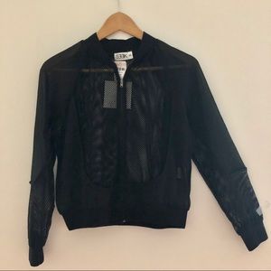 LF fishnet jacket